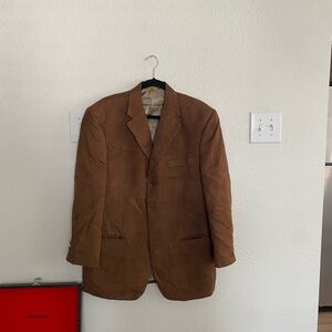 Vintage suede blazer